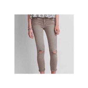 American Eagle cropped jeggings size 4